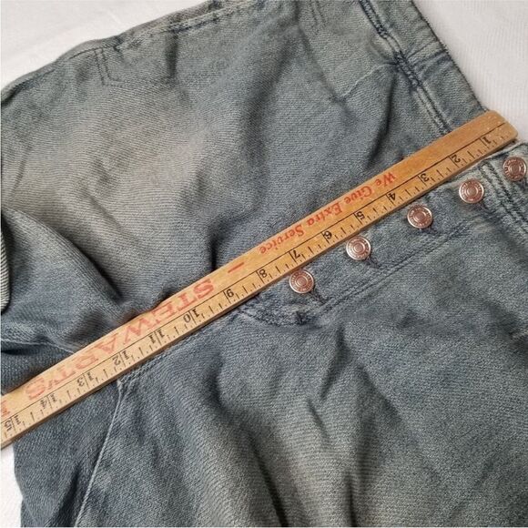 Free People Blue Jean Osaka Shorts - Picture 5 of 10